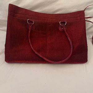 Women’s red purse/totebag